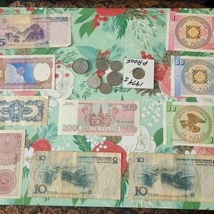 Coins And Assorted World Currencies Collection Random Misc